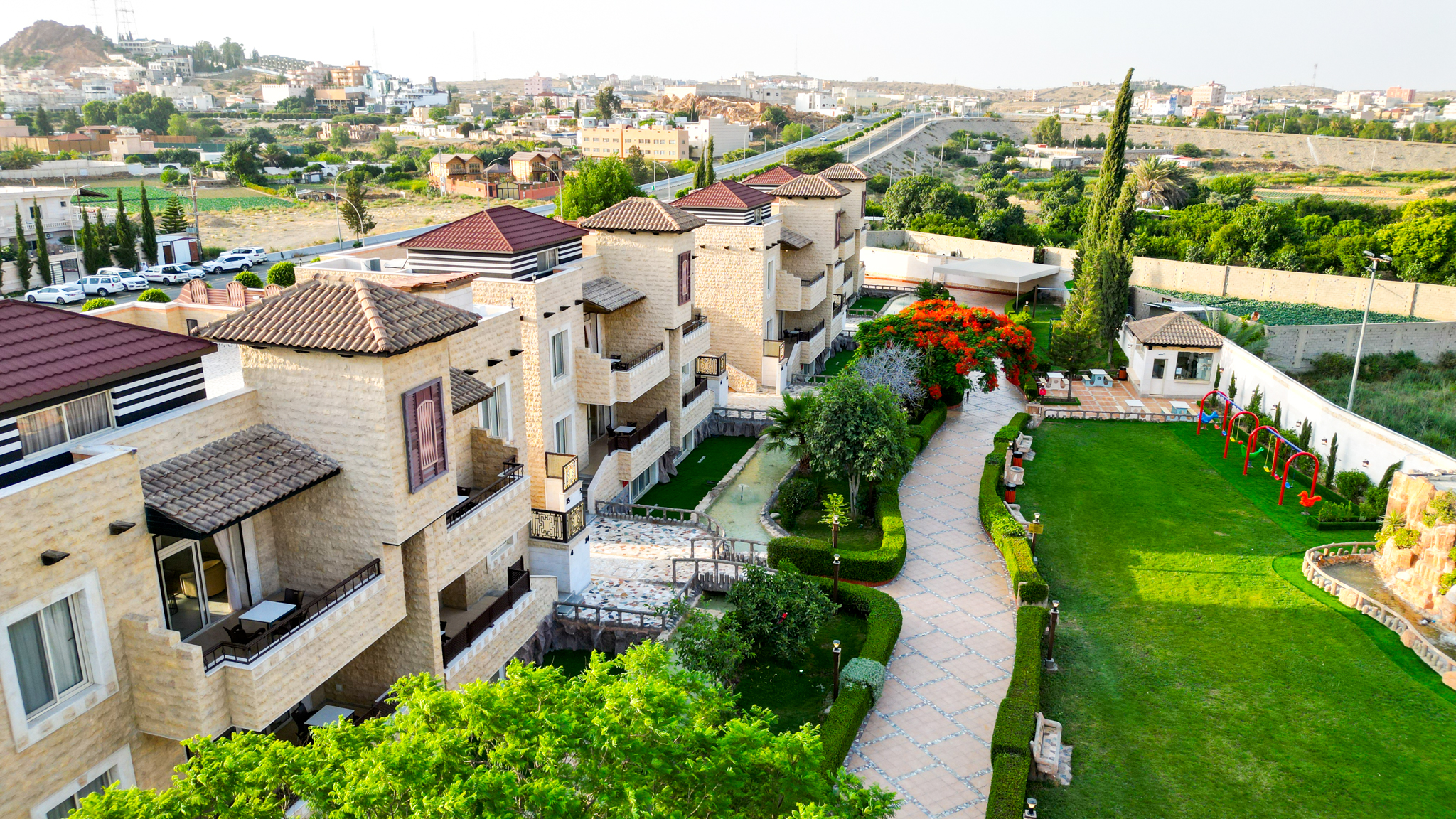 Luxury villa resort in Al Hada mountains